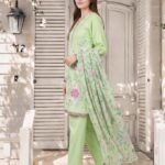 3 Piece Lawn Suit- Embroidered