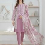 3 Piece Lawn Suit- Embroidered