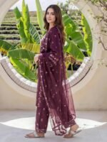 3 Piece Lawn Suit- Embroidered - Image 2