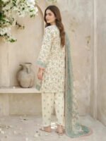 3 Piece Lawn Suit- Embroidered - Image 2