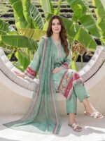 3 Piece Lawn Suit- Embroidered