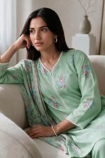 Kurta Dupatta Trouser 3PCS pret - Image 2