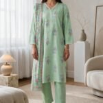 Kurta Dupatta Trouser 3PCS pret